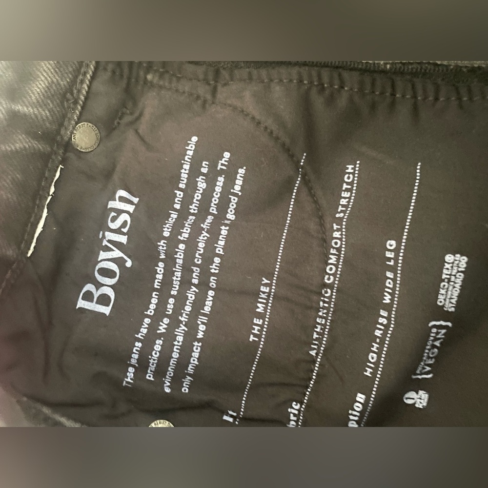 Boyish by HER Mikey high waist wide leg jean - Picture 7 of 10